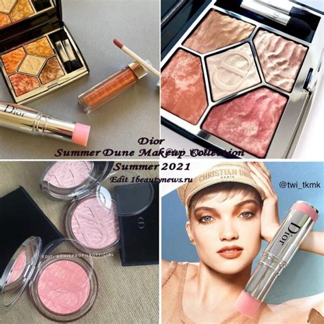 dior summer 2021 makeup dune